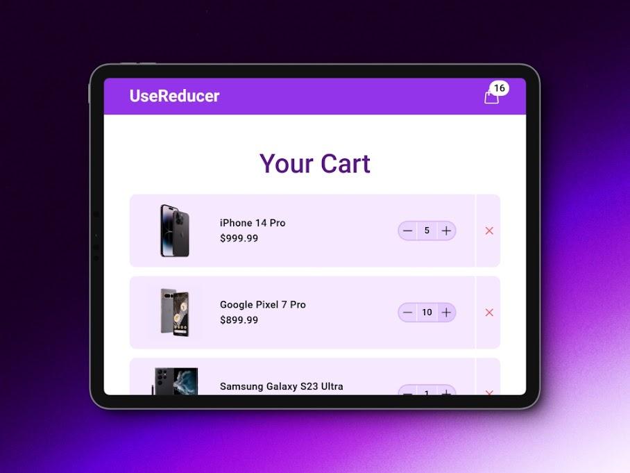 shopping cart Mockups